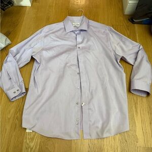 Calvin Klein Light Purple Button Down Shirt
